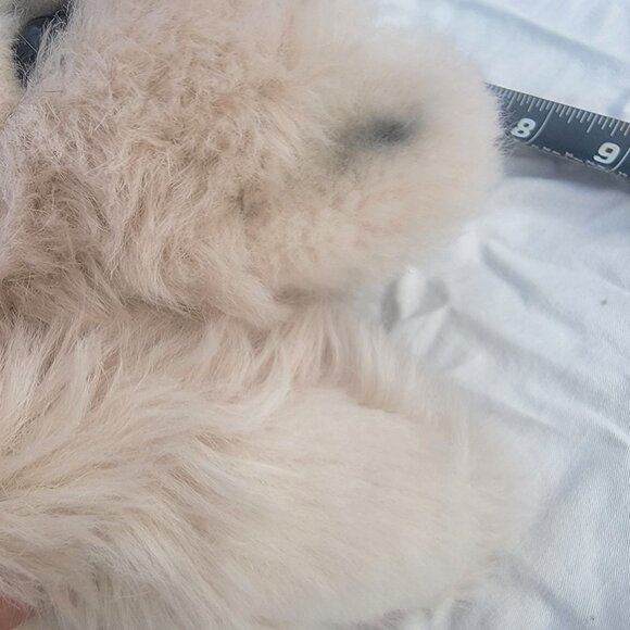 VTG WALLACE BERRIE AVANTI 1982 Plush 18" Cream Teddy Bear #962 Jockline ITALY - Picture 7 of 12